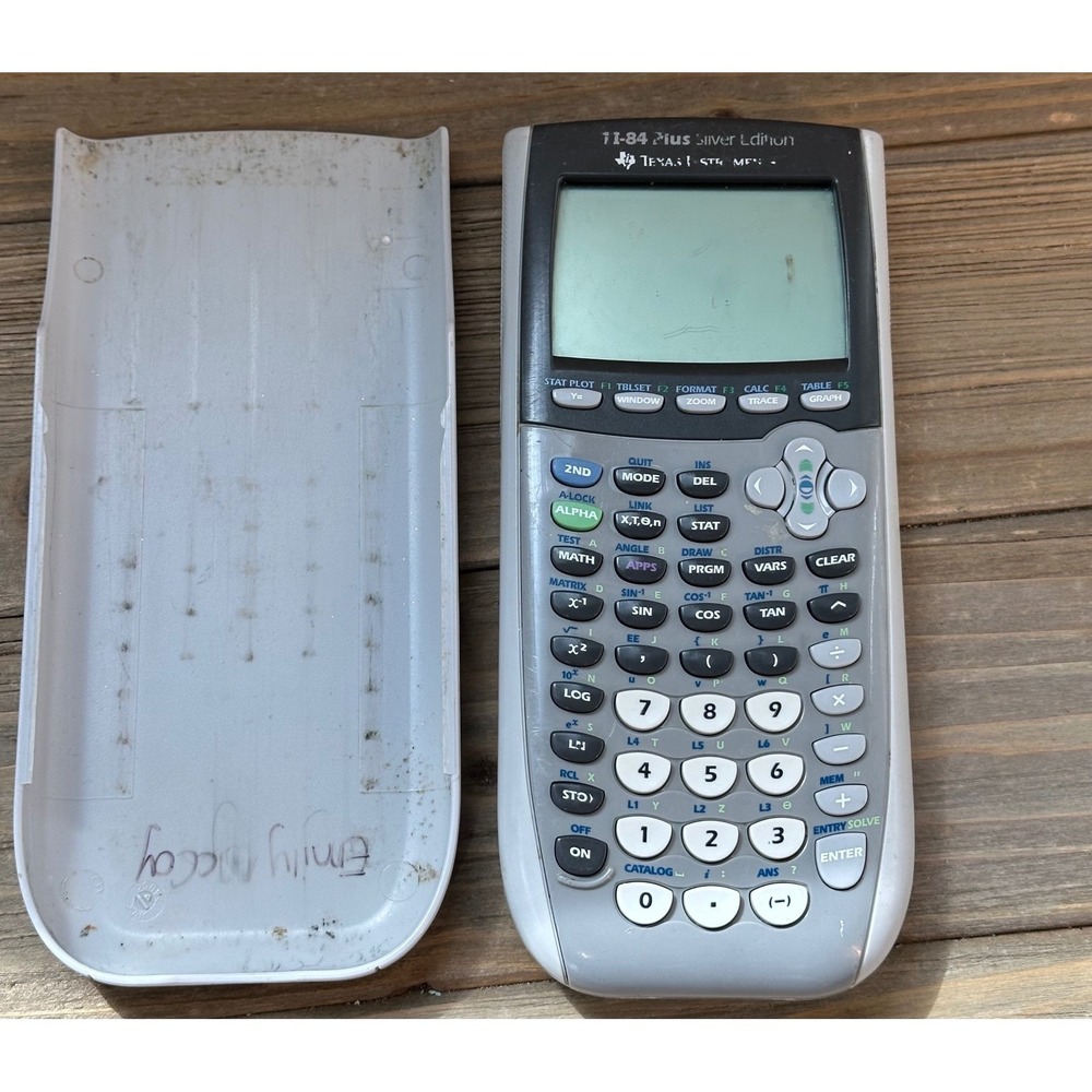 Texas Instruments TI-84 Plus Silver Edition Graphing Calculator Silver